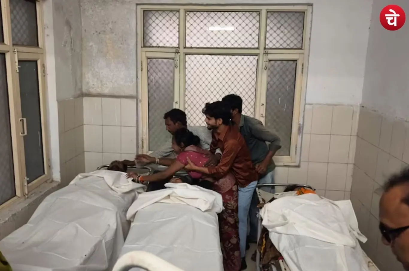 Three people died after being struck by lightning in Kasganj